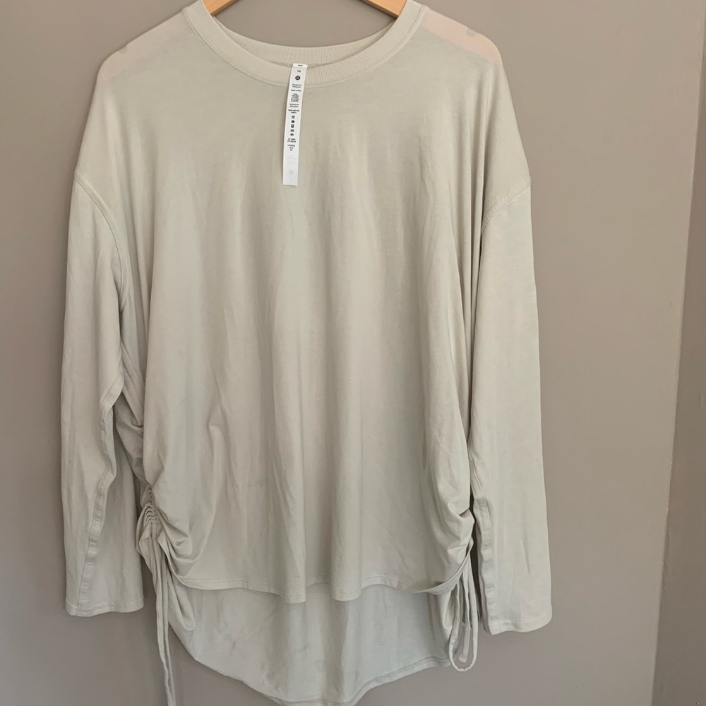 Lululemon top with side ties